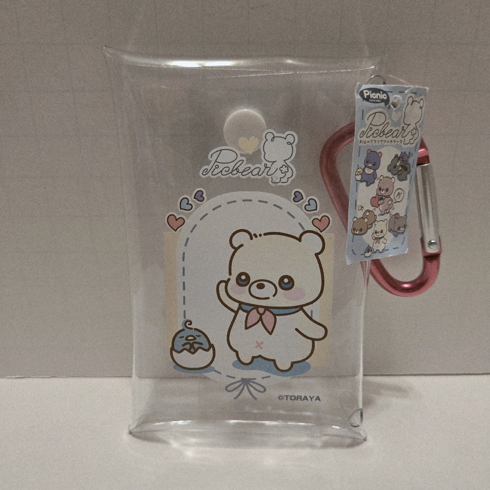 Clear Bear Pouch From Japan